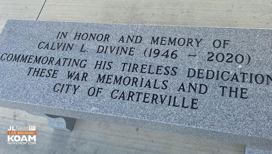Carterville Cemetery Honoring Veterans of all Wars, final stone placed