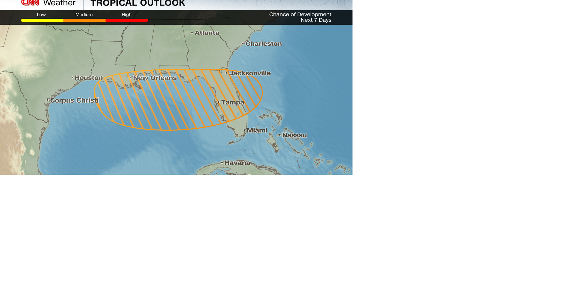A storm is brewing off Florida's Gulf Coast. It could bring the next big flood