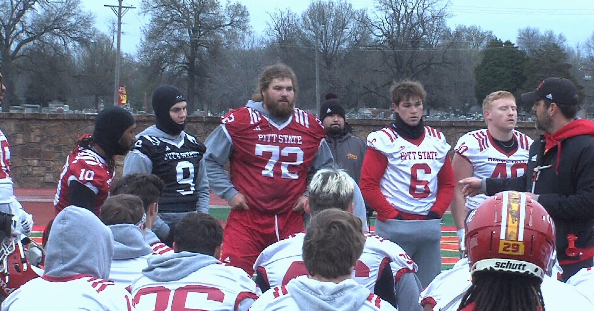 Pitt State announces 2024 captains at first spring practice - Vimarsana News
