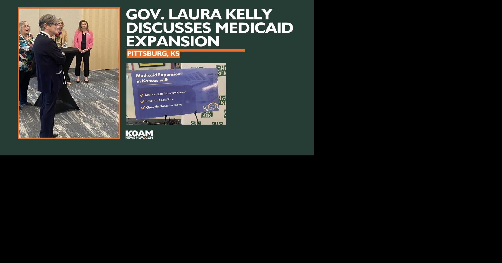 Gov. Kelly advocates for Medicaid expansion in Pittsburg | Health ...