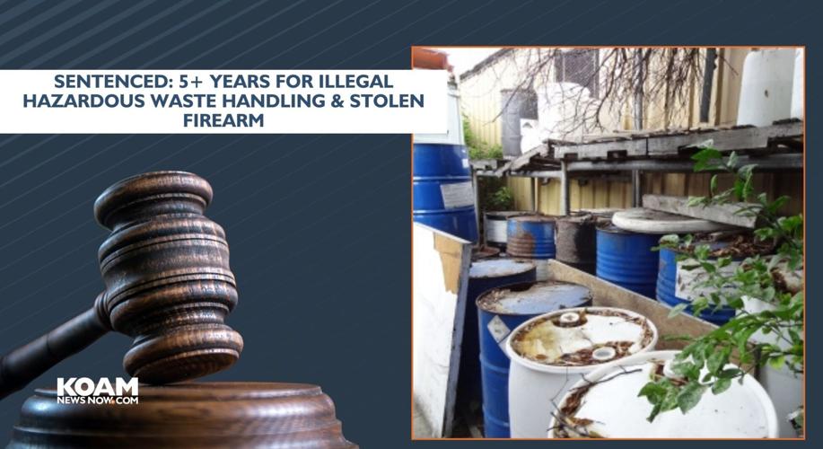 Man gets over 5 years for illegal hazardous waste handling in Hawaii
