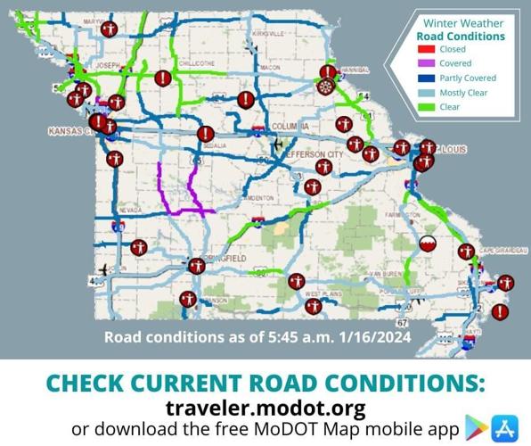 Drive with caution, secondary and local roads still covered; Road ...