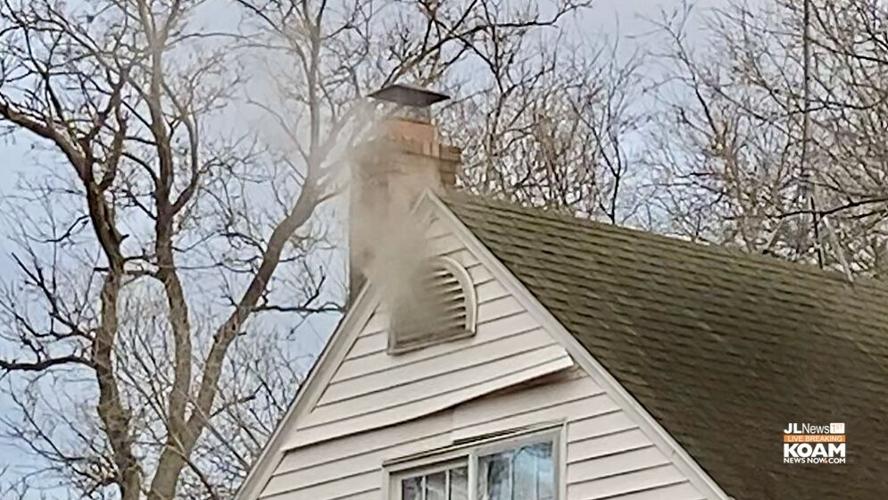 Fire started on side porch, Joplin Fire in North Heights Neighborhood