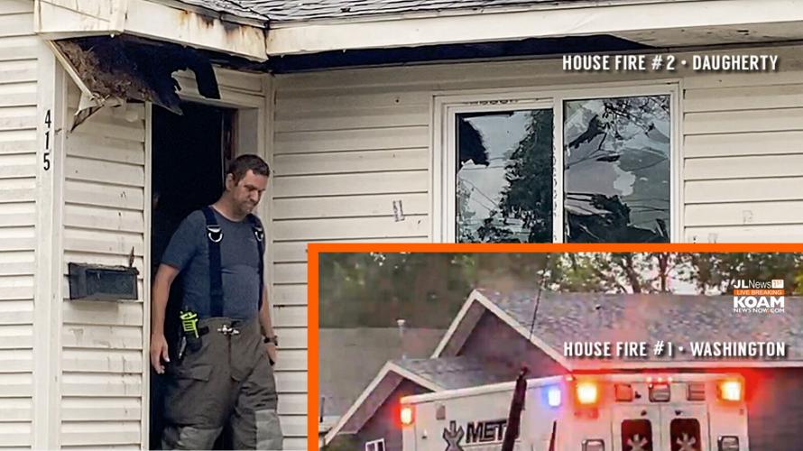 Two separate house fires in Carterville during T-Storms; Lightning to ...