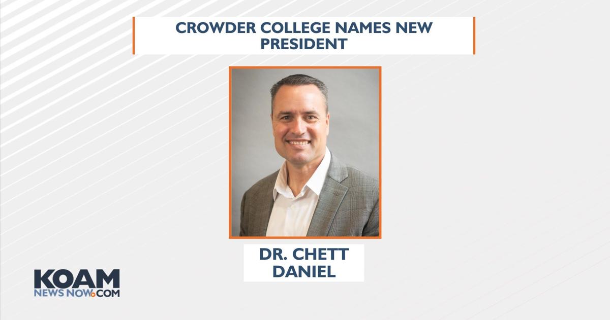 Chett Crowder College appoints Dr. Chett Daniel as new president | Education ...