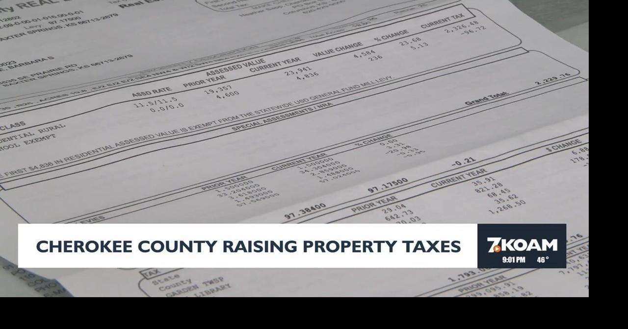 An overview of the Cherokee County increased property tax Kansas News