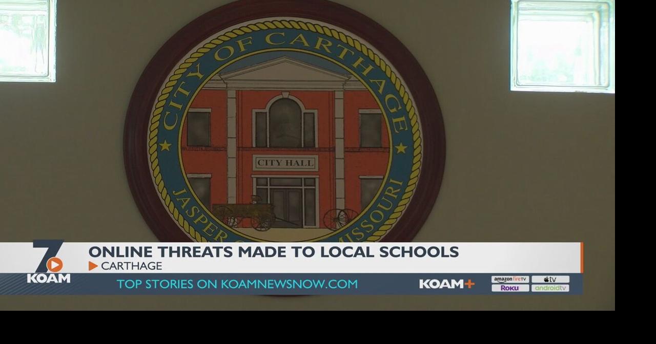 Carthage Police Department responds to recent online threats against