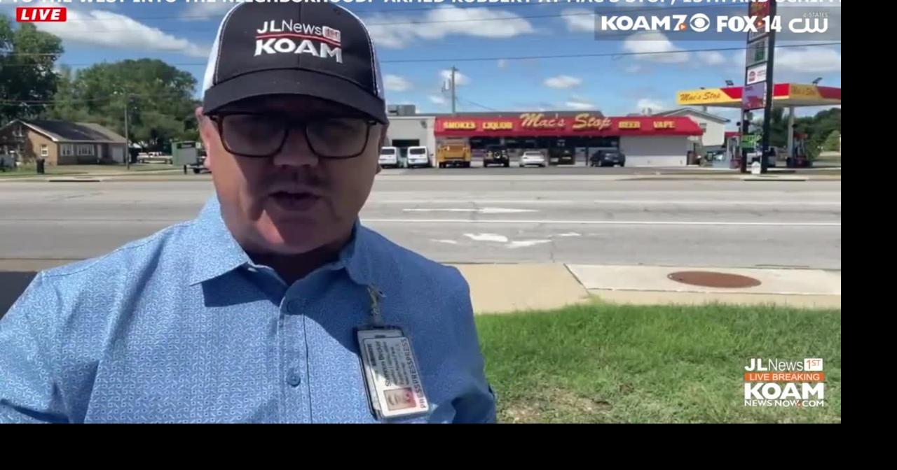 Armed Robbery at Joplin gas station, Mac's Stop, 13th and