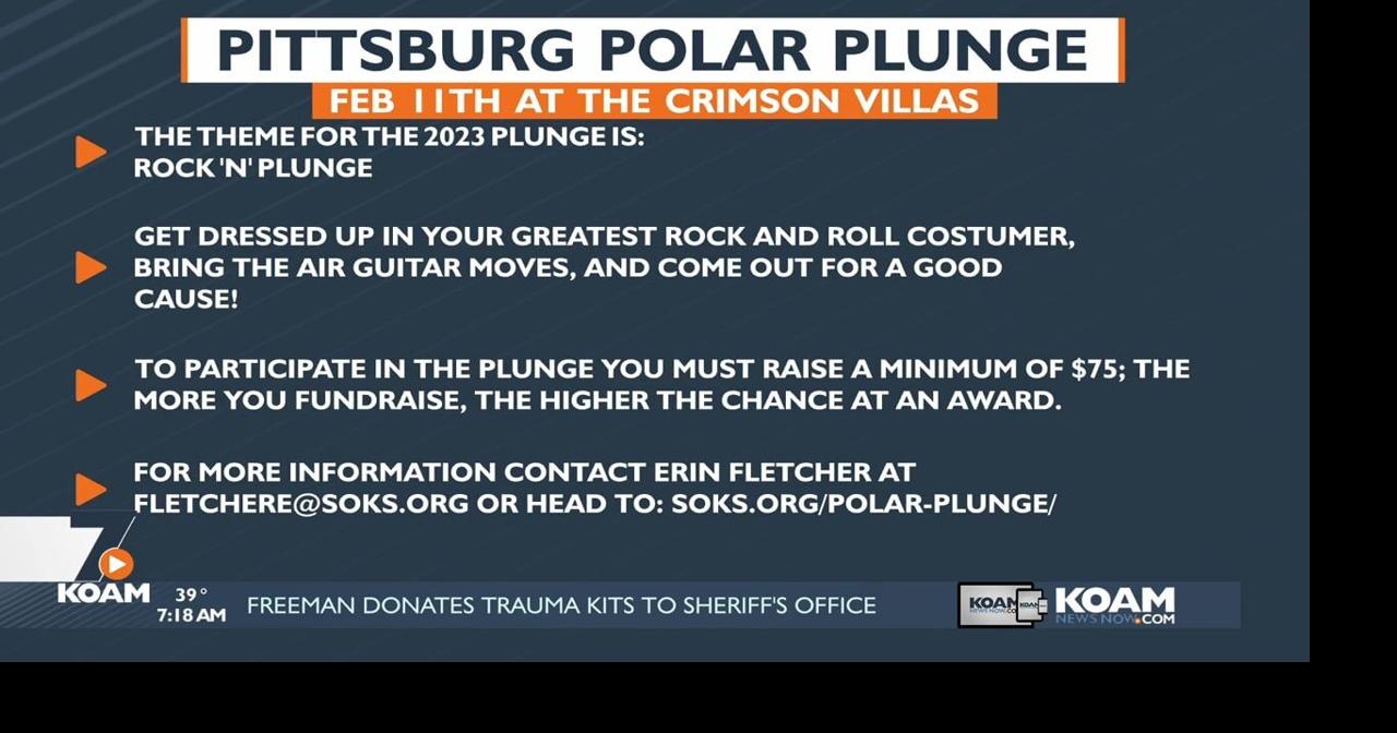 The 2023 Pittsburg Polar Plunge