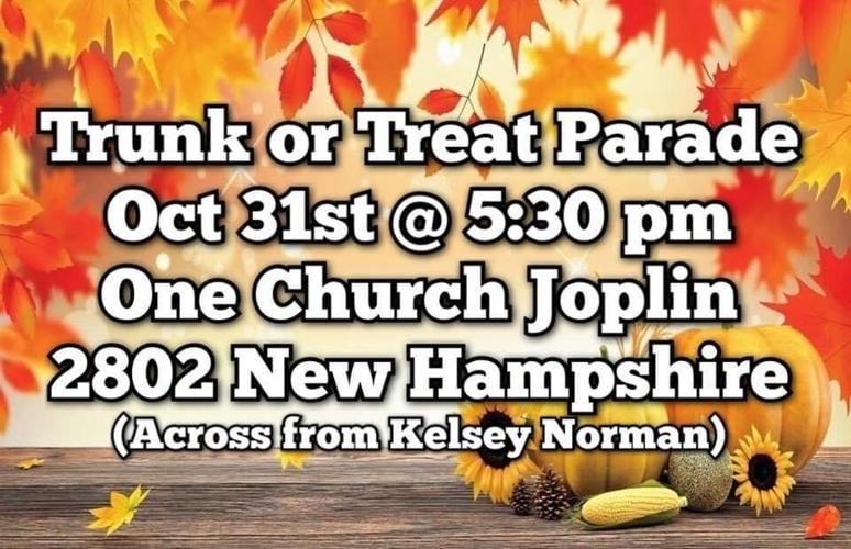 Joplin area TrunkorTreat List and Kids Events Events