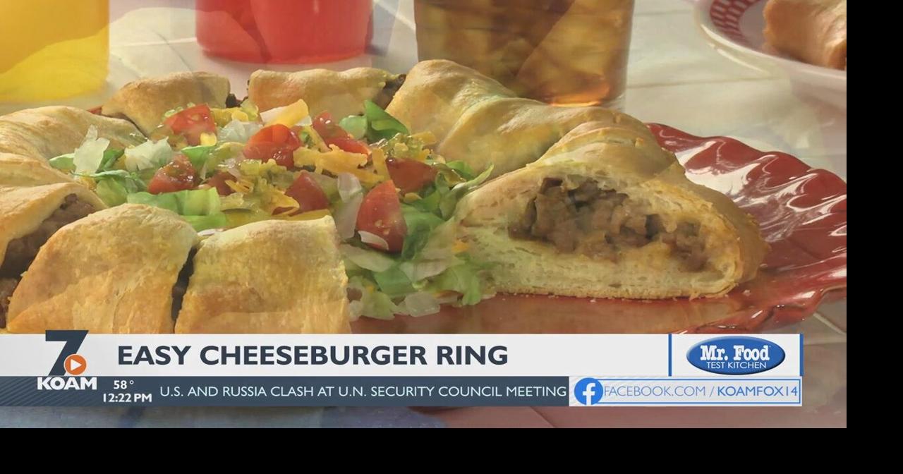 Mr. Food: Easy Cheeseburger Ring | Mr. Food | koamnewsnow.com