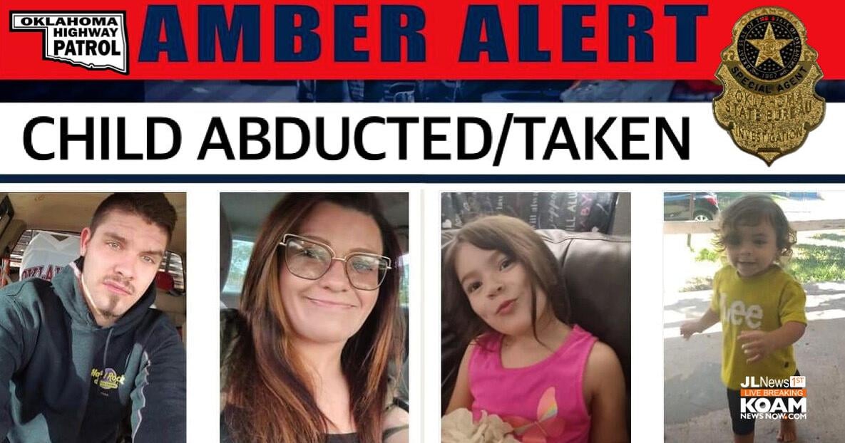 Oklahoma Amber Alert for missing children | Joplin News First ...