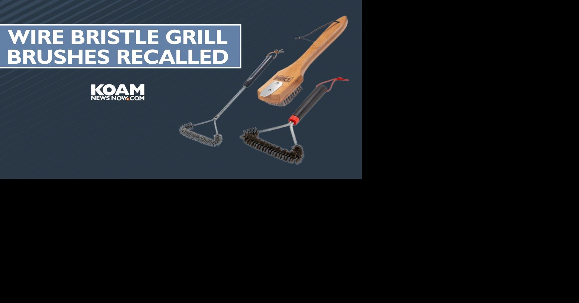 More than 3.2M Weber grill brushes recalled due to ingestion hazards