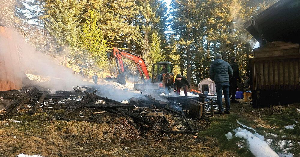 Chiniak fire comes close to taking home