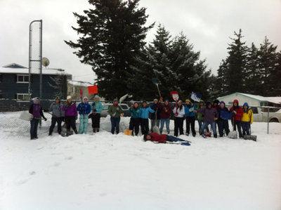 Throwing out the first snowball