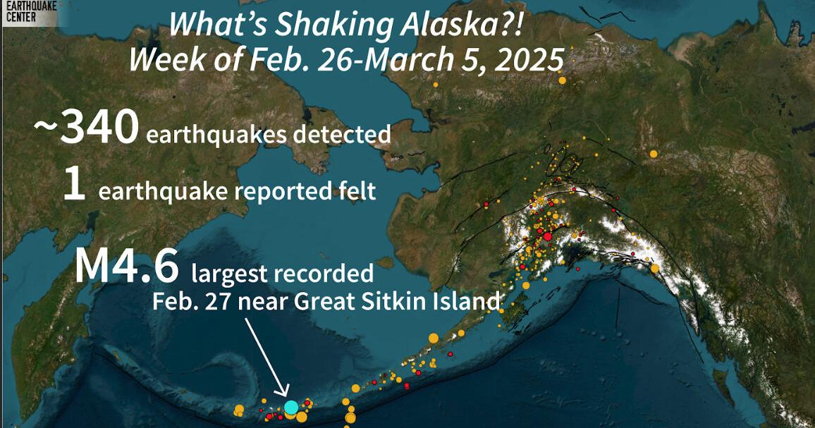Discover landslides in Alaska community