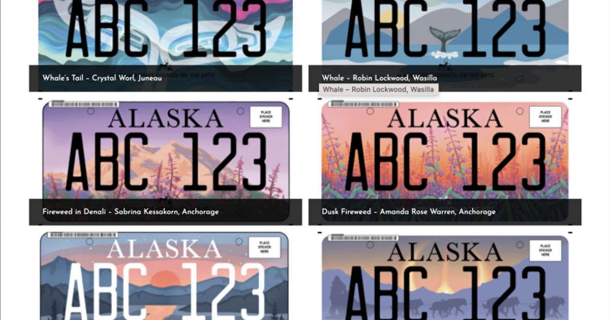 Arts council asks Alaskans to pick a new license plate - Vimarsana News