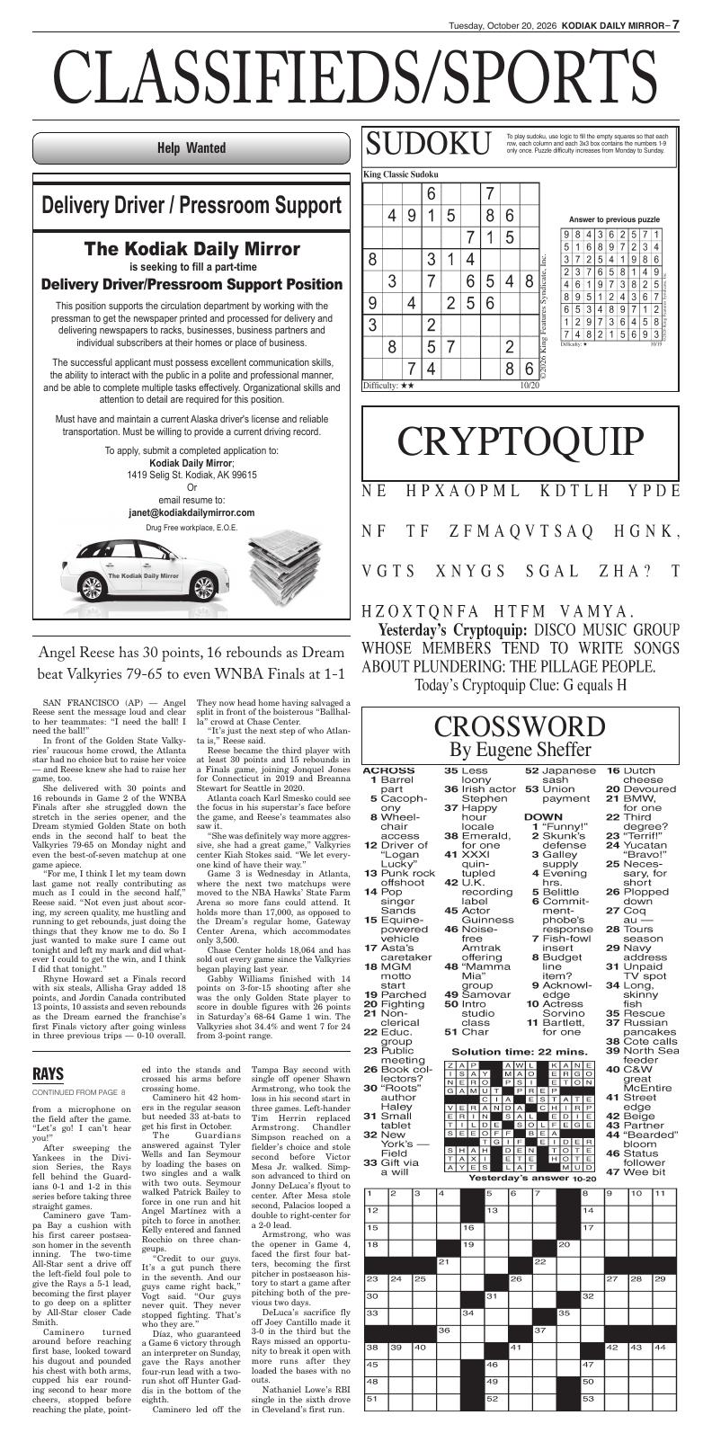 Page M07 | e-Edition | kodiakdailymirror.com