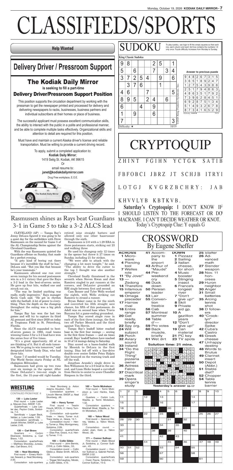 Page M07 | e-Edition | kodiakdailymirror.com