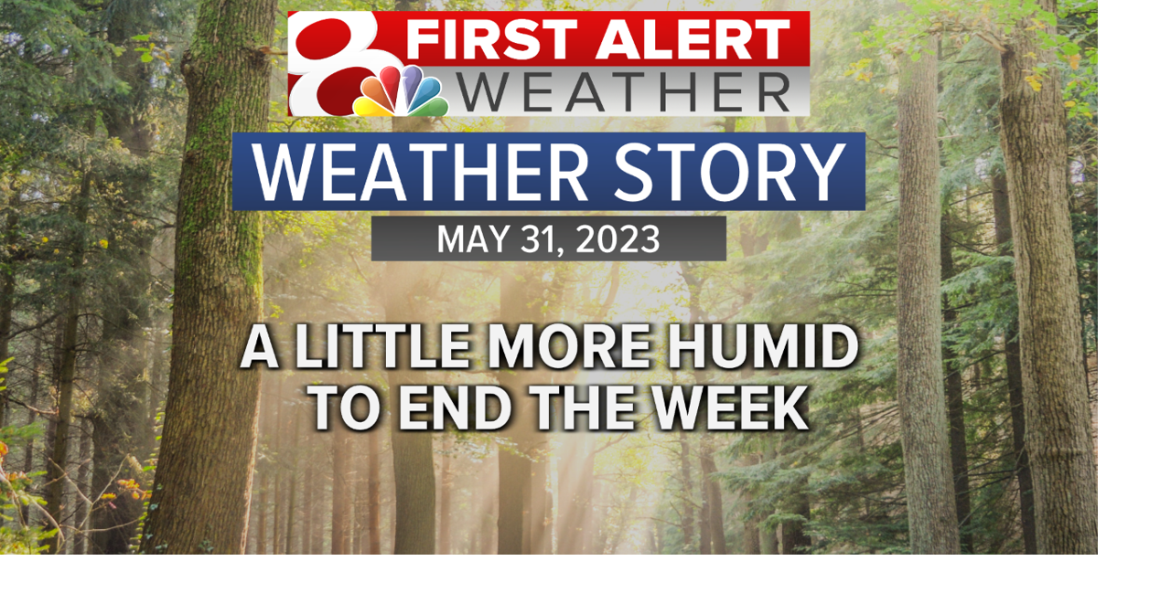 Forecast: Rain chances stay minimal with a bit more humidity Thursday ...
