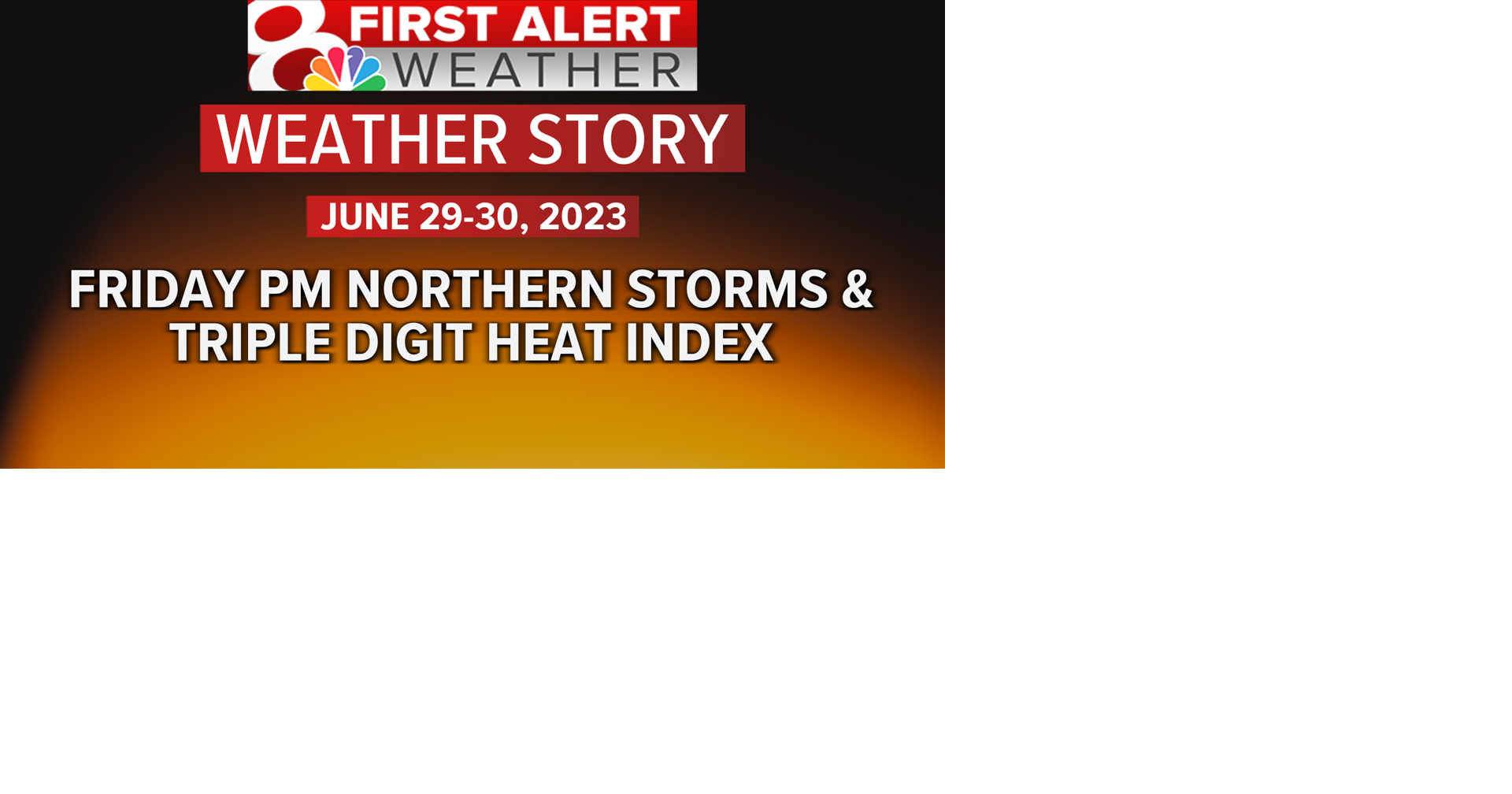 Forecast: Another day of triple digit heat indices, plus storm chances ...