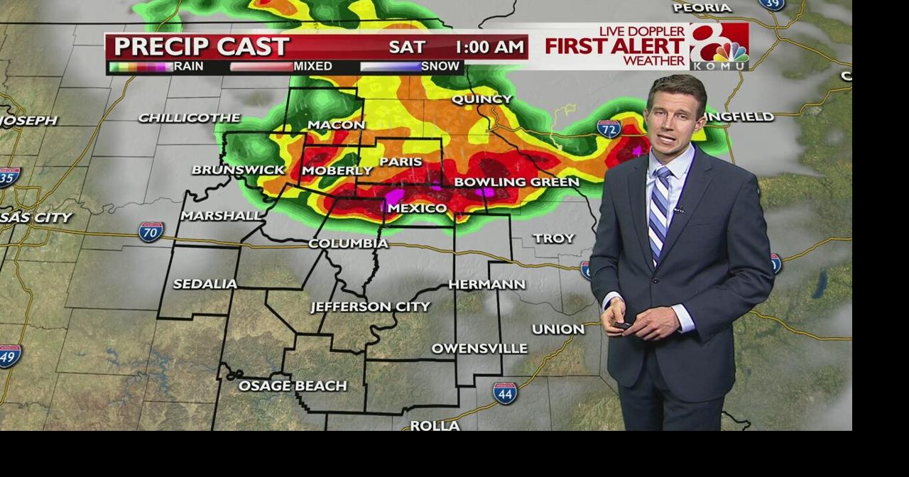 Tracking multiple rounds of showers and storms through the weekend ...