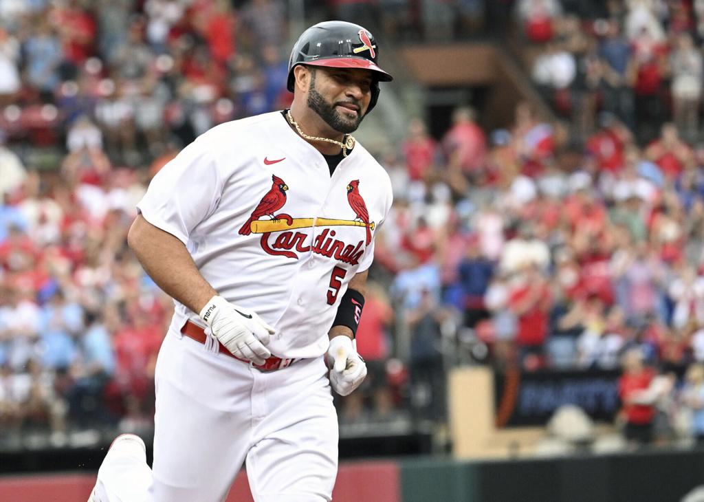 Albert Pujols blasts 695th career HR in Cardinals game to move one shy of  fourth on all-time list
