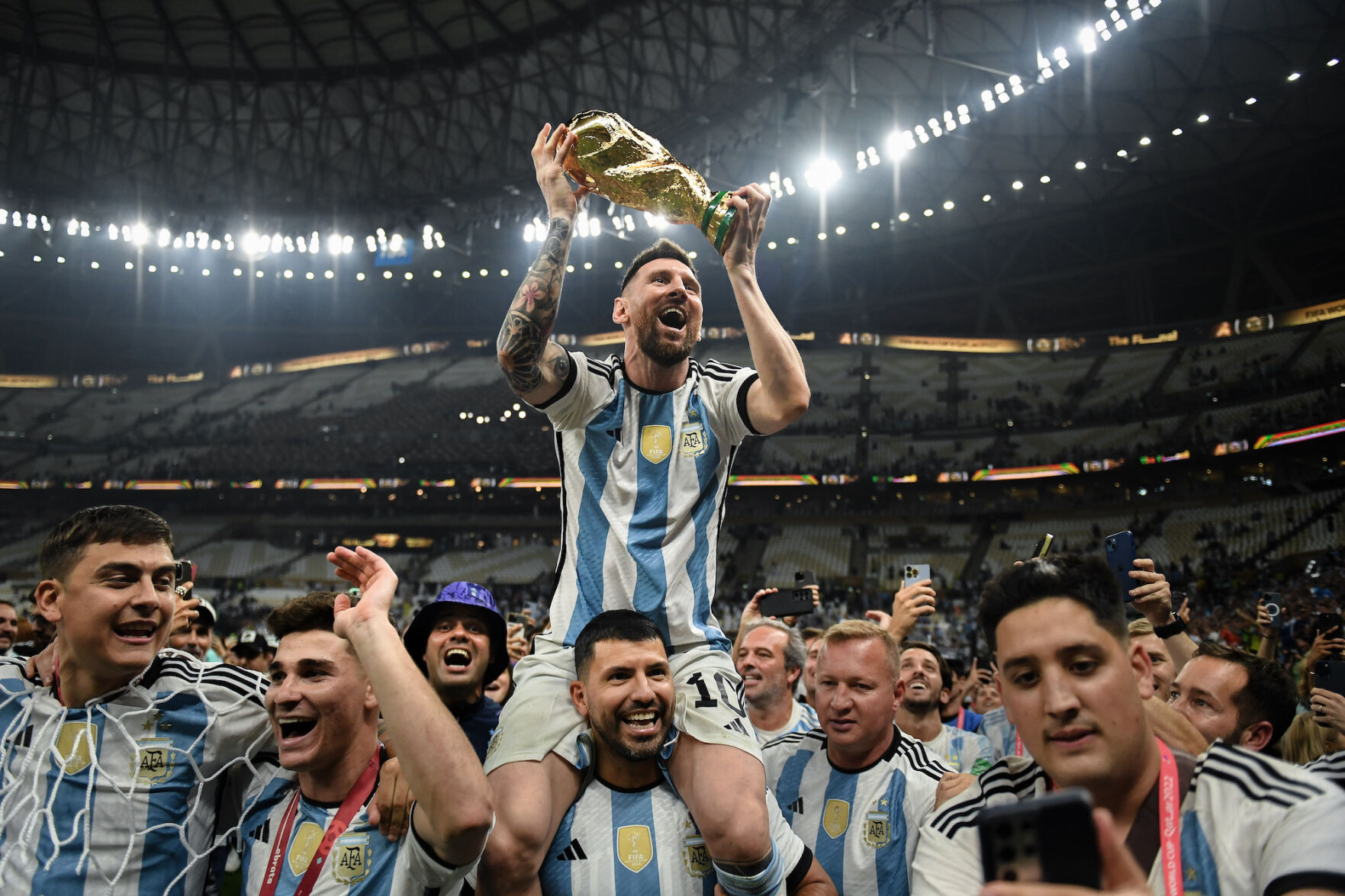Messi World Cup Trophy Wallpapers  Wallpaper Cave