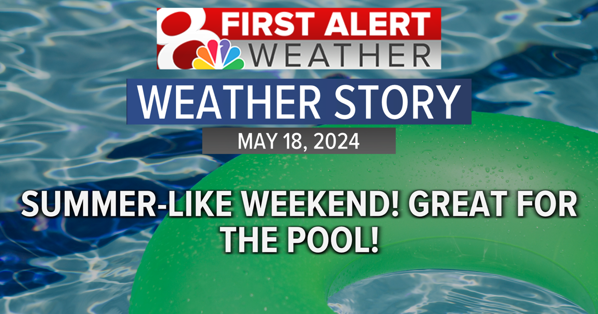 Forecast: A fantastic weekend for the pool! | Weather | komu.com