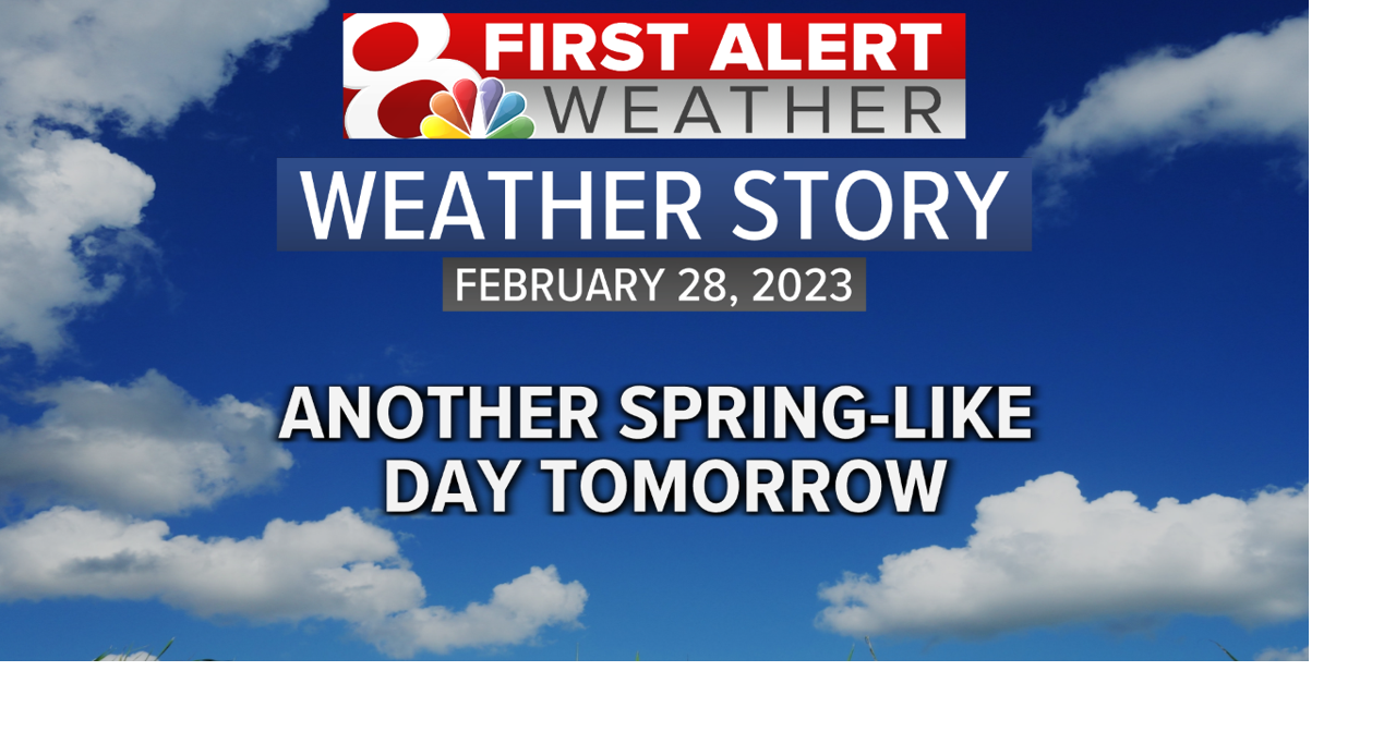 Forecast: Another warm, spring-like day before a cold end to the week ...