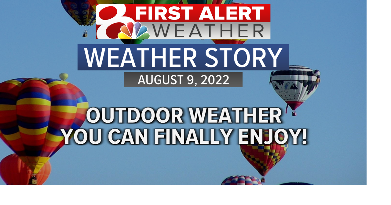 Forecast Temperatures are cooler Tuesday after some received rain last