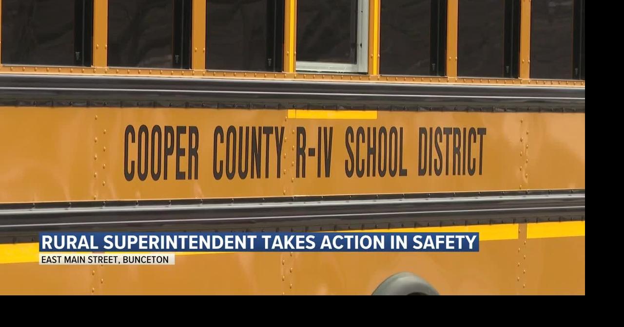 VIDEO Bunceton superintendent prioritizes more school security after
