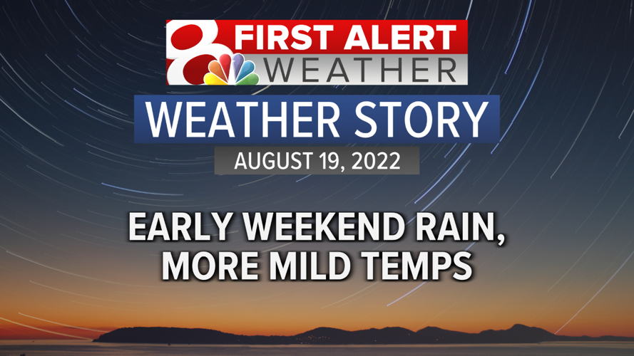Forecast: A warm Friday turns cooler this weekend, two rounds of ...
