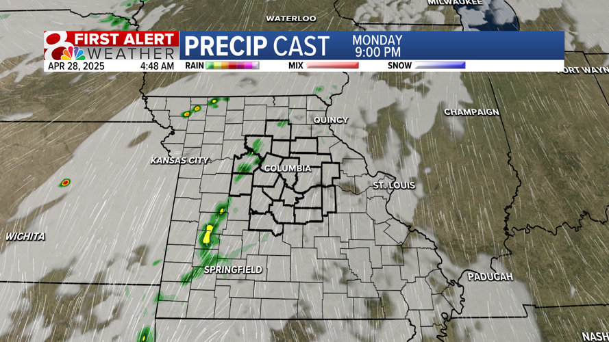 Weather In Missouri Forecast: Tracking storm chances across mid-Missouri | Weather | komu.com