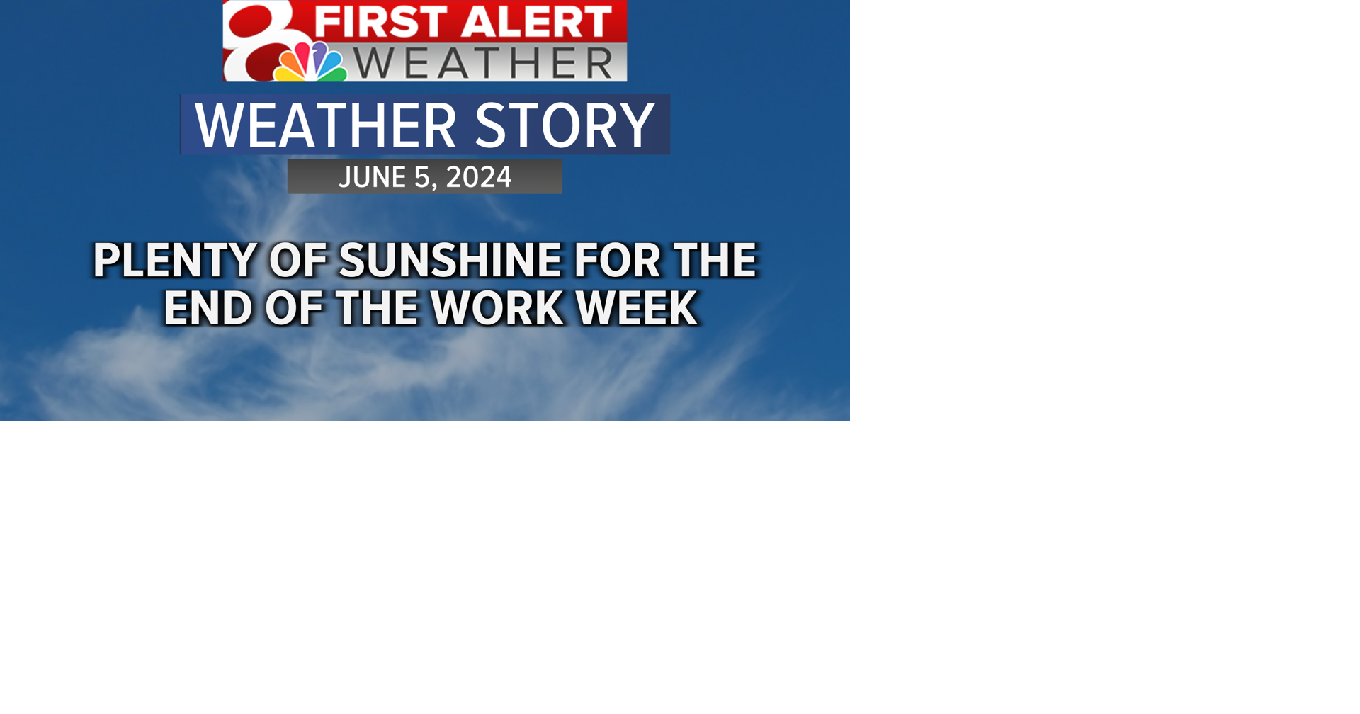 Forecast: Quiet through Friday, rain chances return for Saturday ...