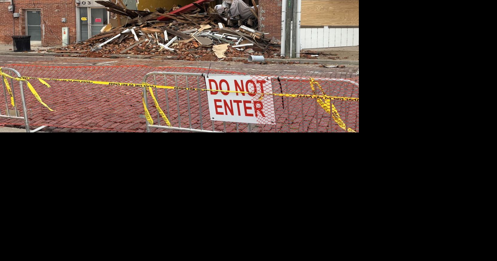 Fulton building collapse halts new coffee shop's upcoming opening