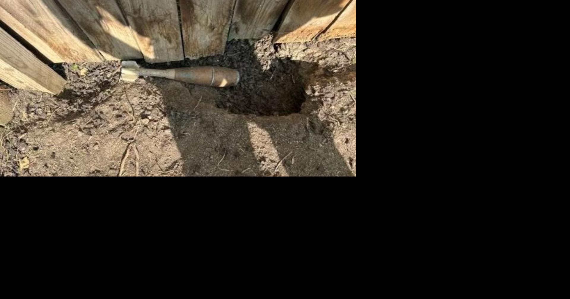 Mortar shell recovered in Jefferson City yard | Mid-Missouri News ...