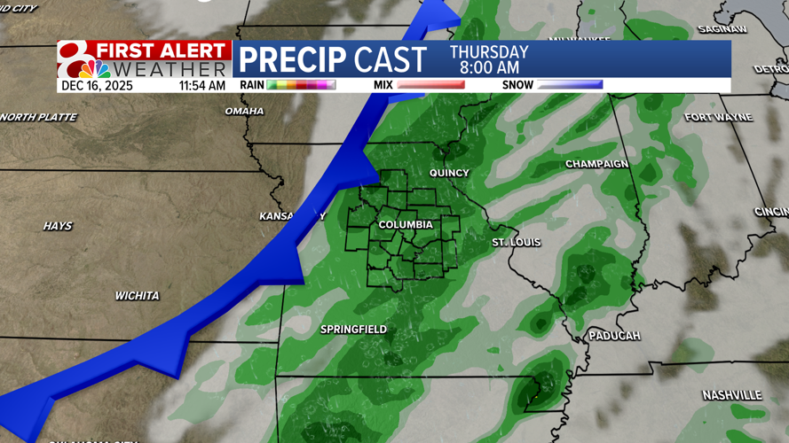 Forecast: Staying warm and windy with an incoming rain chance | Weather ...