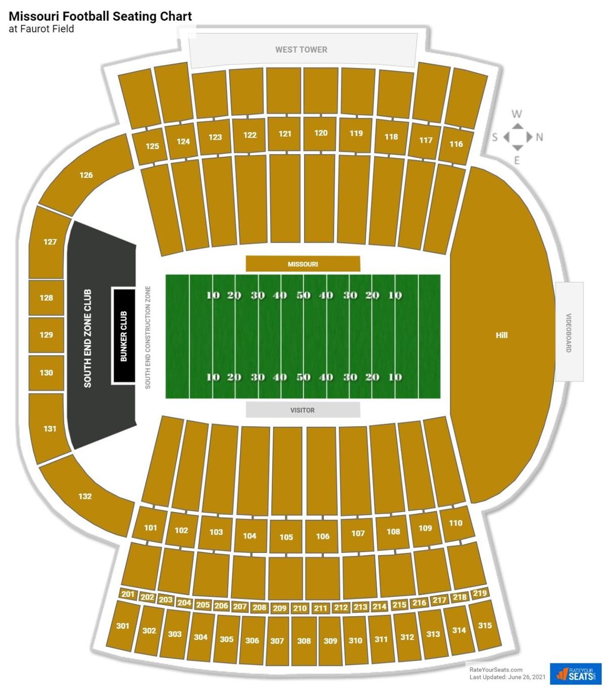 New seating alignment coming to Faurot Field in 2022 | Mizzou ...
