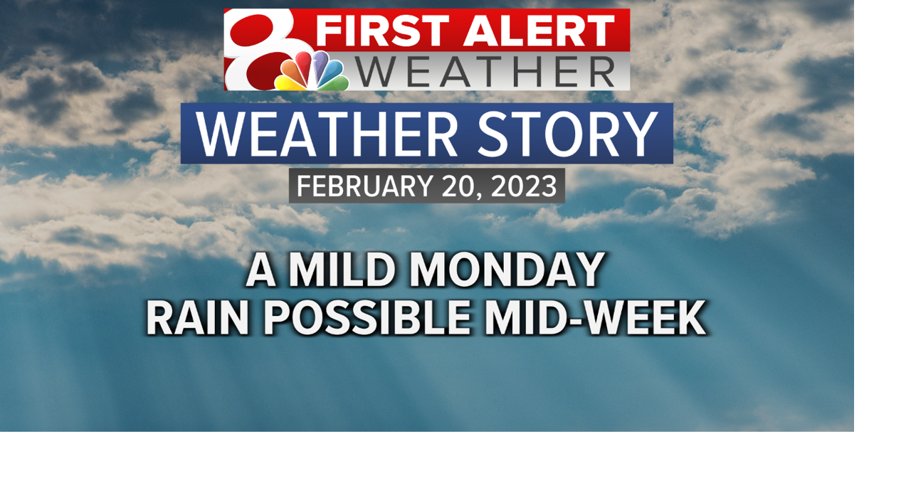 Forecast: A mild start to the week, t-storms Wednesday leads to cooler ...