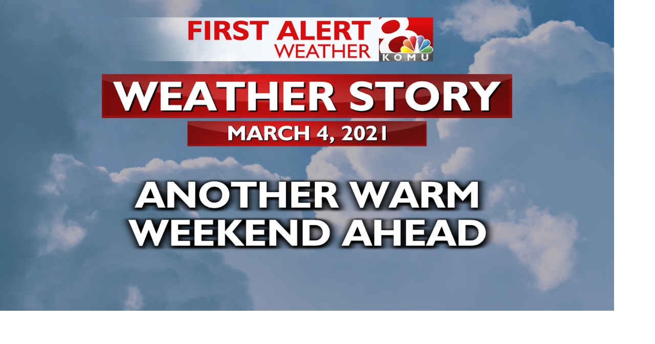 Forecast: Cooler for Friday, but we’ll warm back up through the weekend ...