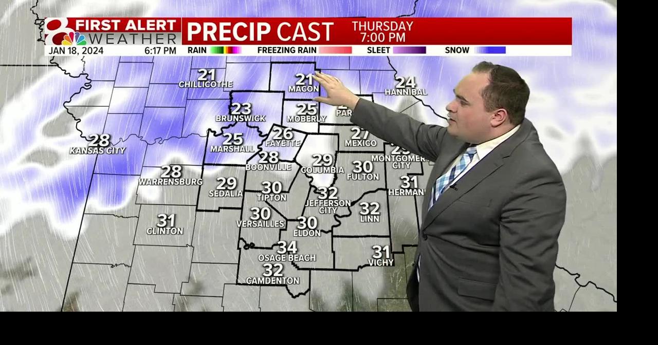 Snow arrives tonight bringing low visibility, bitter cold for Friday ...