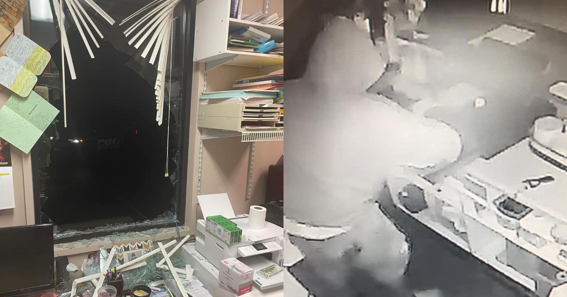 Trops south Columbia location burglarized overnight - Vimarsana News
