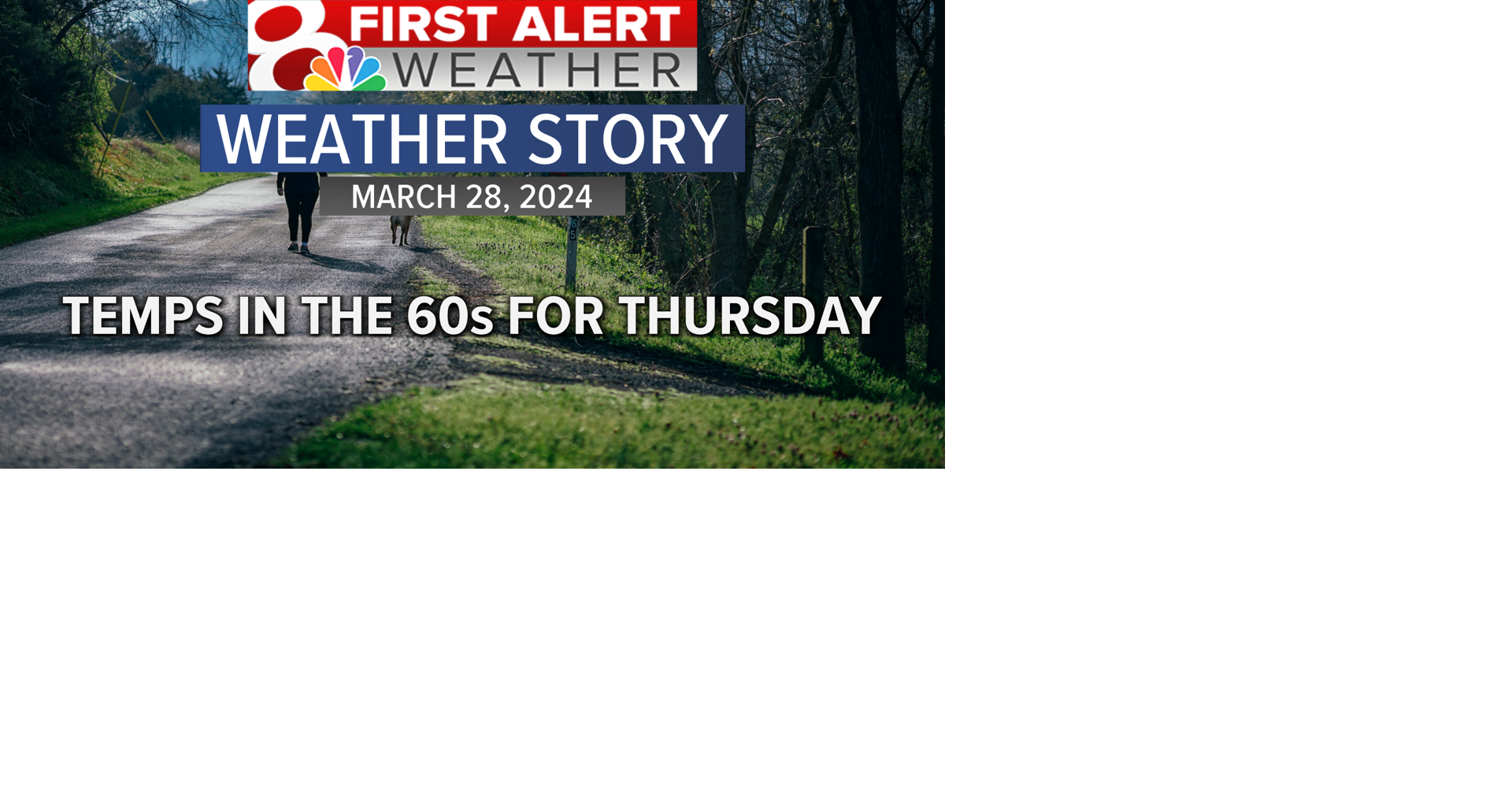 Forecast: Warming trend continues, Easter weekend forecast | Weather ...