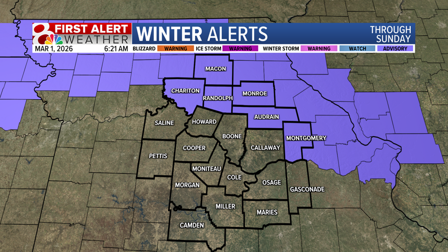 Forecast: Late-day rain transitons to wintry mix overnight | Weather ...