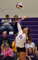 Hickman volleyball in control throughout sweep of Tolton
