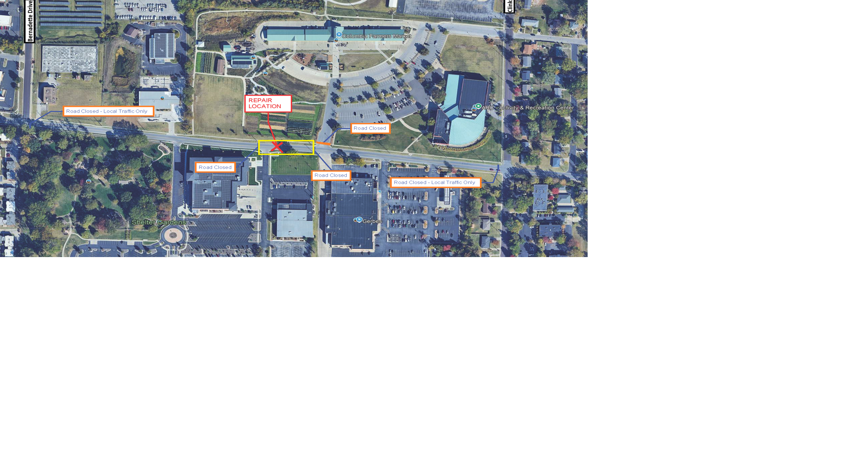 West Ash Street to close for water line repair Wednesday | Mid-Missouri ...