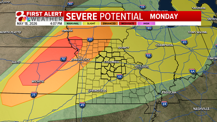 Tracking rain chances into the weekend | Weather | komu.com