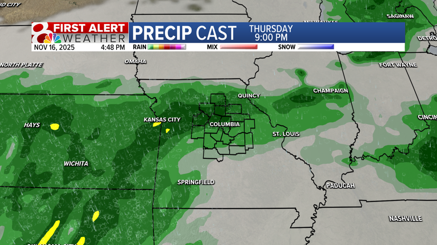 Forecast: Rain chances returning to the forecast | Weather | komu.com