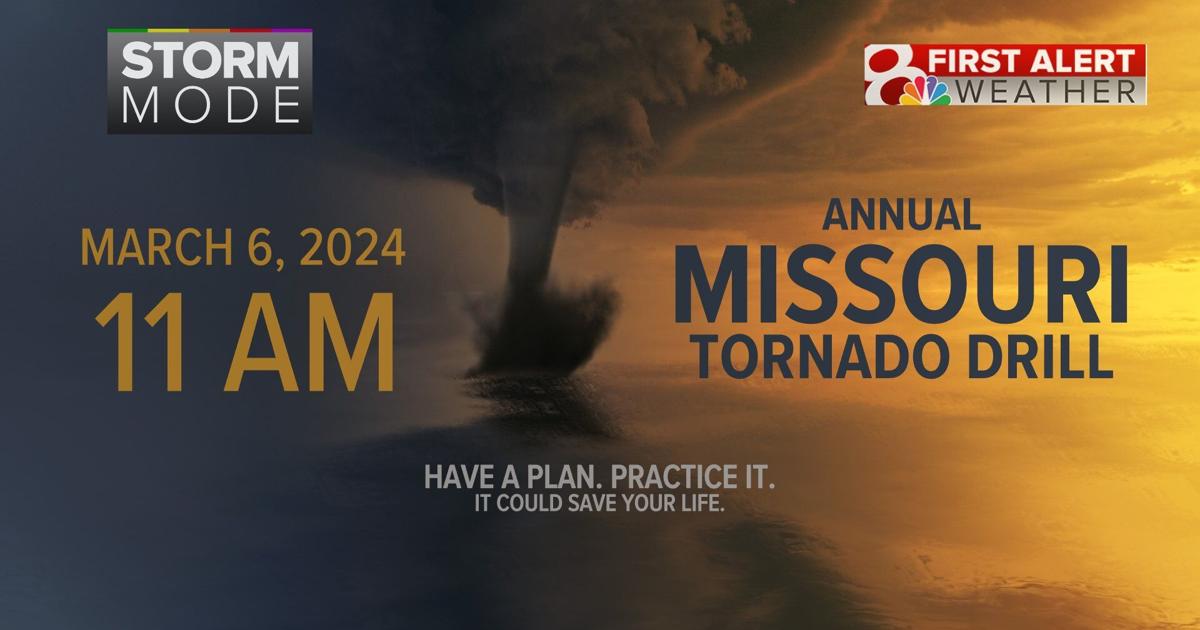 Missouri tornado drill scheduled for Wednesday morning State News Missouri Tornado Drill 2025 Missouri